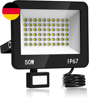 Led Strahler Mit Bewegungsmelder AußEn, 50W 5000LM Led Scheinwerfer 220-240V, 65