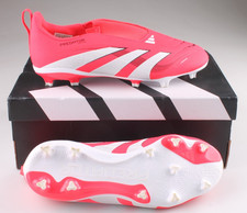 Adidas Predator League LL FG/MG Laceless Soccer Cleats Football Shoes Size 4