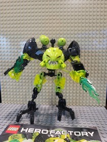 Lego 6201 Hero Factory Breakout Villains Toxic Reapa - 100% Complete W/ Manual
