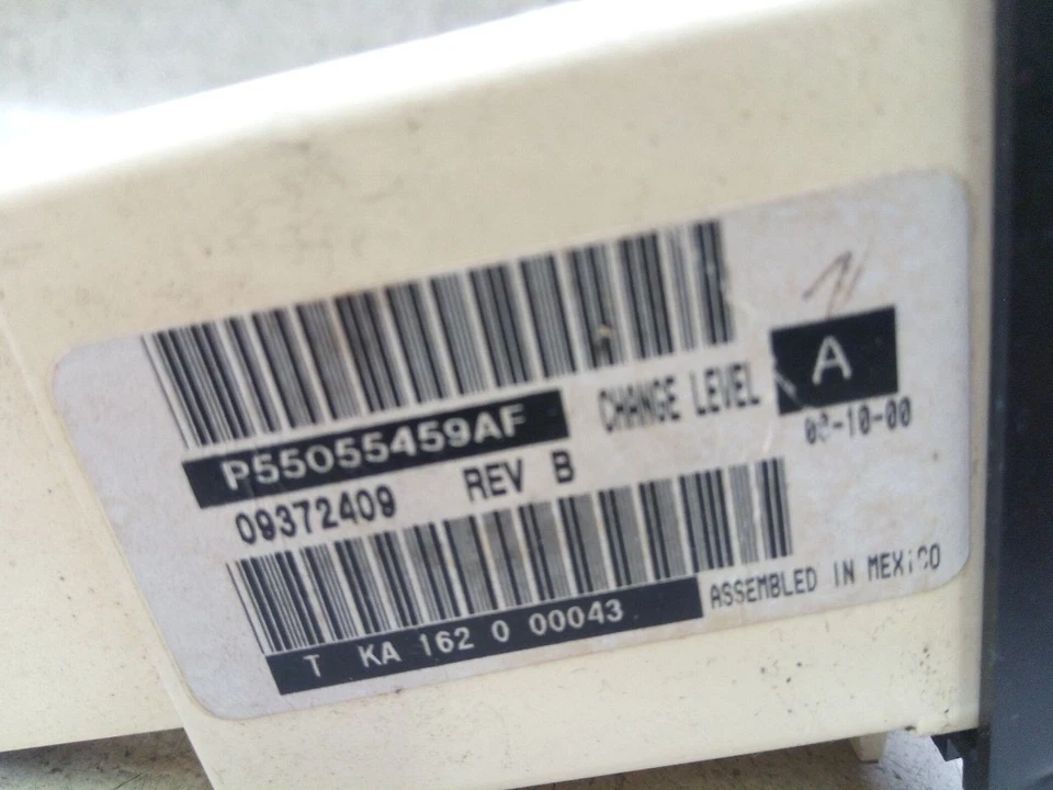 Climatizador de temperatura con CA 55055459AF para Dodge Van 98-03 a24-202895 Foto 4 de 4