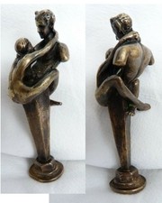 MessingPfeifenstopfer  (Motiv: M&auml;dchen und Teufel/Satan)