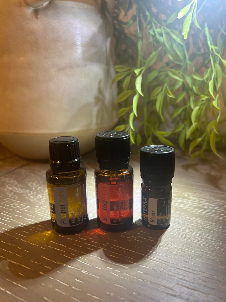 doTerra 桦木 5 毫升,Wintergreen 15 毫升,薄荷 15 毫升精华油免运费! — 第 2/4 张图片