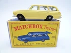 VINTAGE MATCHBOX LESNEY No.38b VAUXHALL VICTOR ESTATE CAR IN ORIGINAL BOX 1963