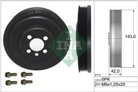 Riemenscheibensatz Kurbelwelle Schaeffler INA 544 0083 20 FüR VW Passat B6 3C2 7