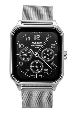 Casio Standard Analog Black Dial Quartz Casual MTP-M306M-1AV Mens Watch