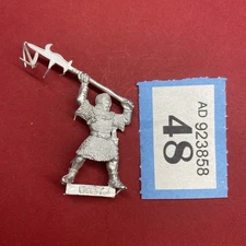 Warhammer Bretonnian Men at Arms w/ Halberd Bretonnia OOP Fantasy wfb old world