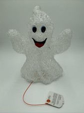 Light Up Halloween Ghost Decoration 16.5 LED Color Changing Acrylic Indoor Decor
