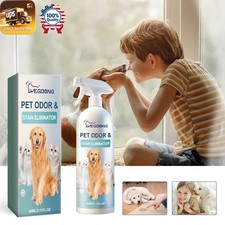 Effective Pet Body Odor Spray for cats dogs eliminates feces odors fast