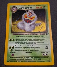 Pokémon TCG Dark Arbok Team Rocket Holo Rare Unlimited English 60 HP 2/82 on eBay