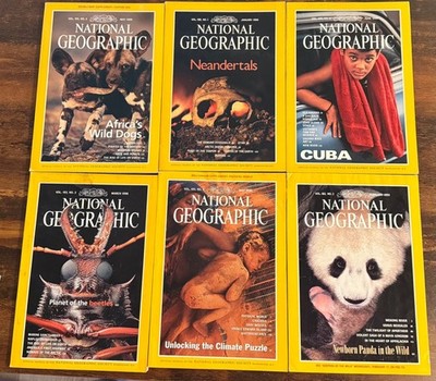 National Geographic May (w/mapJun '99 Mar May (no map) '98 Jan '96 Feb '93  NTG9