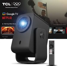 TCL C1 Google TV Portable Projector Native 1080P Dolby Audio 8W,40”120” WiFi NEW
