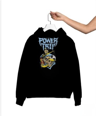 Power Trip band Graphic Print Unisex Mens Sweatshirt Hoodie S M L XL 234XL