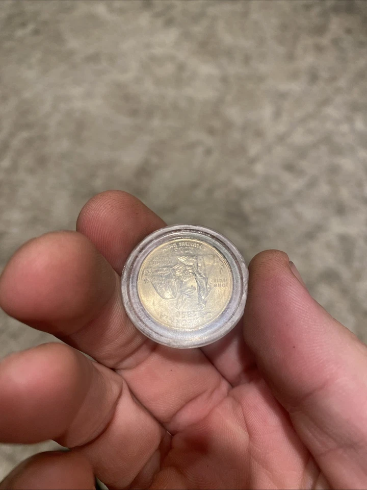 2005 Philadelphia Mint California Gold Plated Quarter Encapsulated Uncirculated - Image 2 of 4