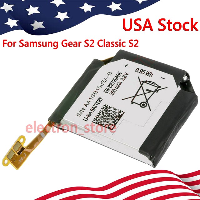 For Samsung Gear S2 (EBBR720ABE) R720 R720X 250mAh New Replace Battery