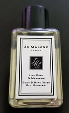 Jo Malone Lime Basil  Mandarin Body  Hand Wash 15 ml .5 oz NWOB