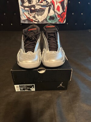 Size 10.5 - Air Jordan 14 Retro Low Metallic Silver W | eBay