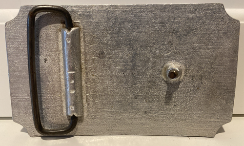 Vintage Pioneer Kettensäge leistungsstarke Profi Gürtelschnalle Holzfäller - gebraucht, in einwandfreiem Zustand - Bild 2 von 9