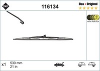 SWF 116134 Wischblatt FüR Alfa Romeo Aston Martin Audi BMW Chevrolet Chrysler