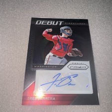 2021 Panini Prizm Debut Signatures Silver Prizm Tres Barrera #DS-TB Auto