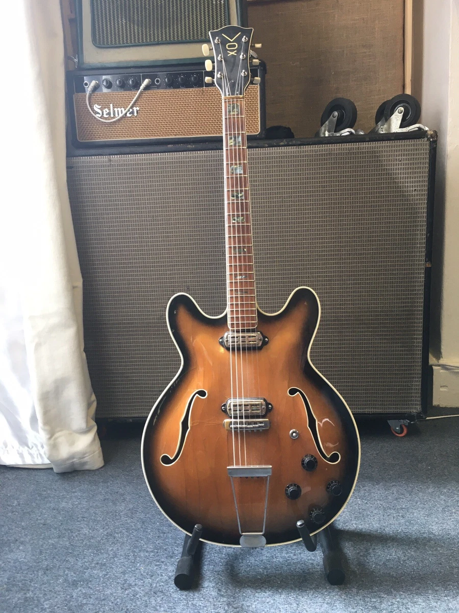 VOX LYNX VINTAGE RARE GUITAR SEMI ACOUSTIC eBay