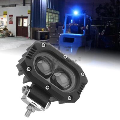 20W Blue Spot LED Warning Lamp Safety Working Light for Excavator Forklift Light