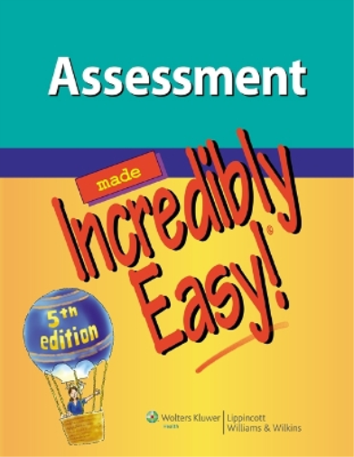 Lippincott Williams & Wilkins Assessment Made Incredibly Easy! (Tascabile)
