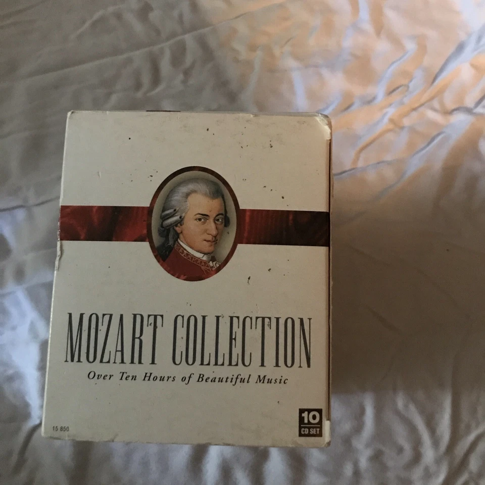 Mozart 100 Masterpieces 10-CD Collection music Box Set - Image 4 of 4