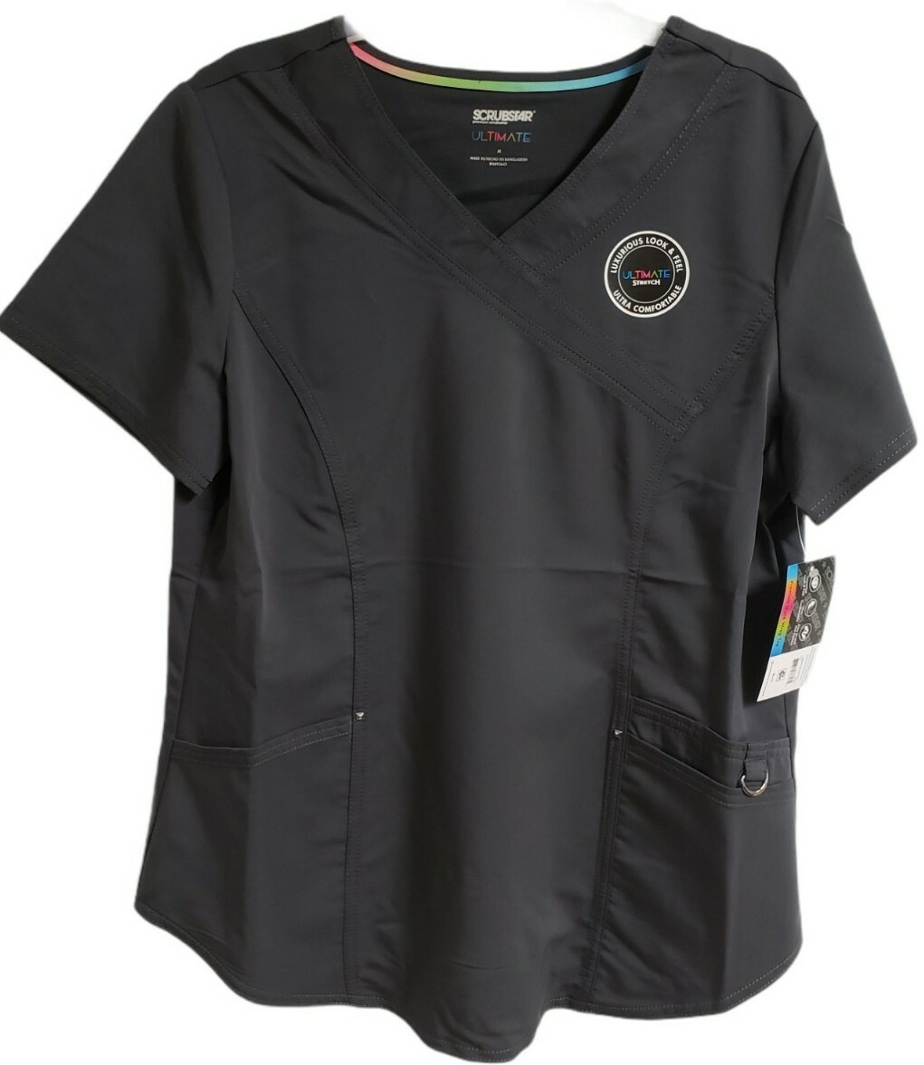Купить ScrubStar Premium Mock Wrap Top 