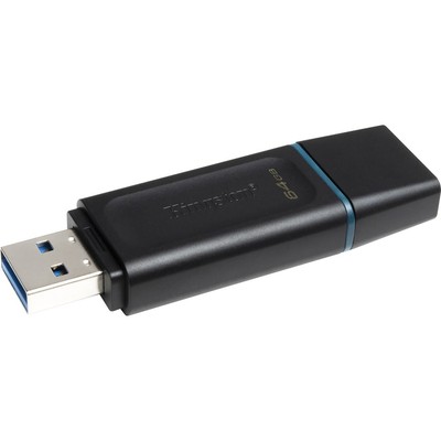 Kingston DTX/64GB DataTraveler Exodia 64 USB USB-A 200MBs Flash Drive Black