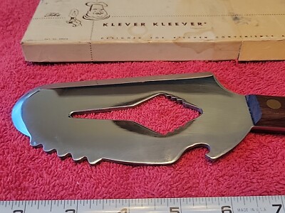 Klever Kleever Multi-Purpose Cleaver Knife Mid Century Original