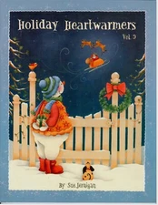 Holiday Heartwarmers Vol 9 Sue Jernigan Acrylic Decorative Painting Pattern Book
