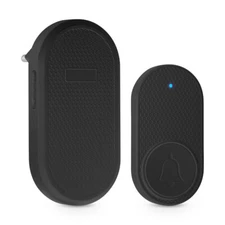 KERUI Wireless Doorbell Chimes 4 Volume Levels Receiver Long Range Remote Button