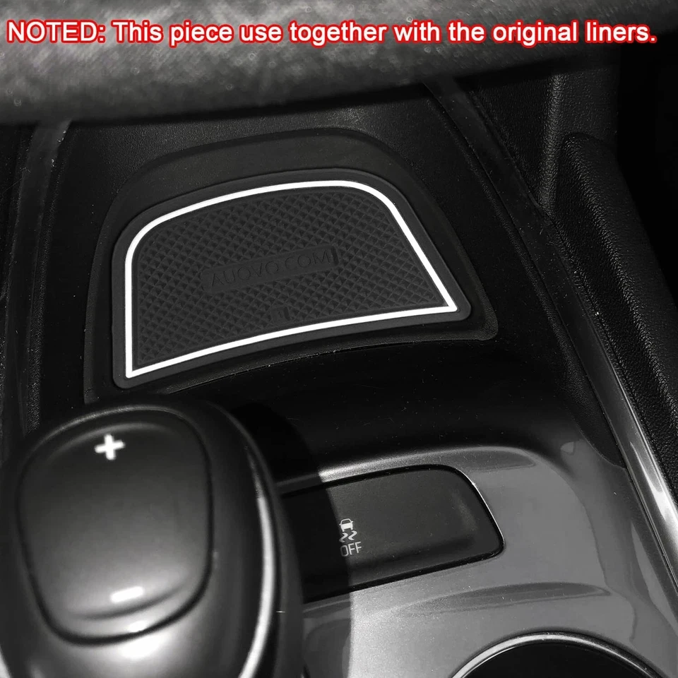 Auovo for Chevrolet Chevy Malibu Accessories 2017-2023 Anti Dust Mats Pad Trim - Image 3 of 4