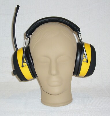 AM FM Radio Scanner Headset HeadphoneNoise Blocking