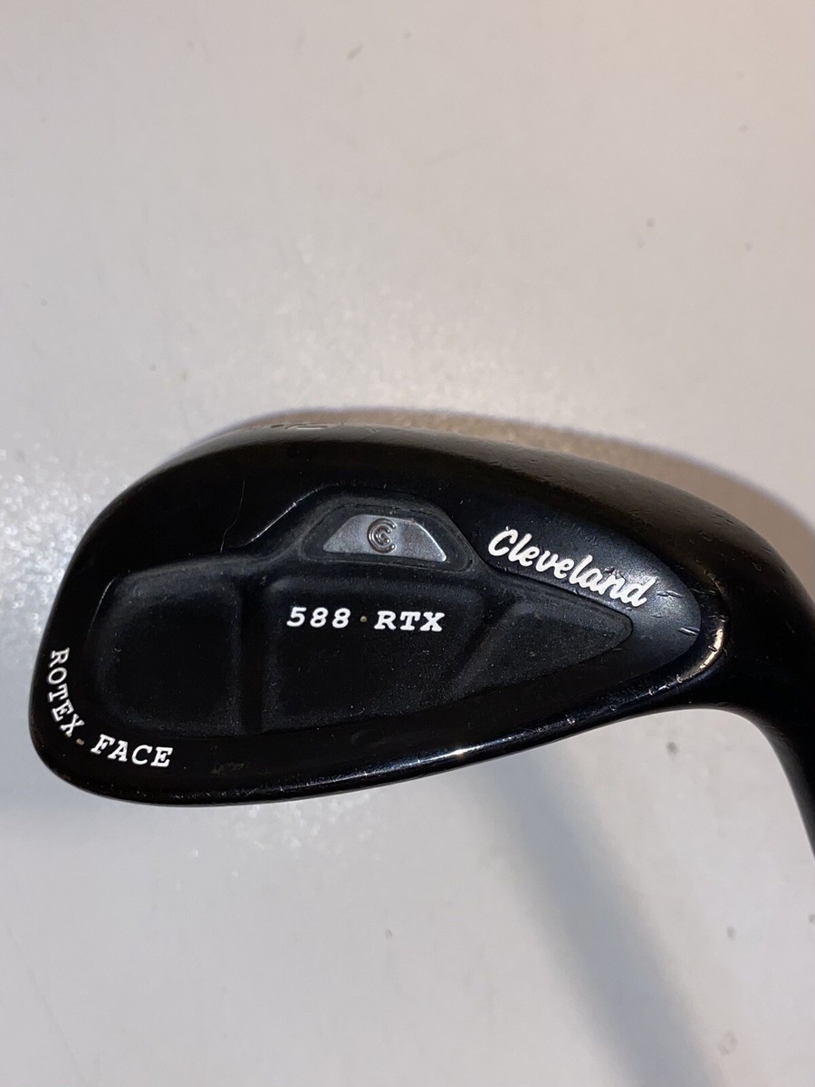 Cleveland 588 RTX Black Pearl Lob Wedge LW 60* 12 Bounce DG Wedge Steel  Mens RH