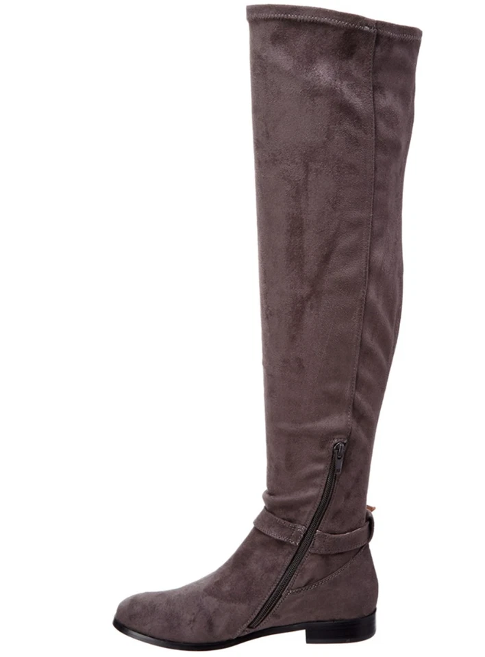 Bota gris por encima de la rodilla Corso Como Z31109* Lennox para mujer talla 8M Foto 2 de 3