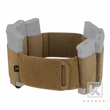 KRYDEX Elastic Carry Cummerbund Magazine Pouch Holder for Plate Carrier Coyote