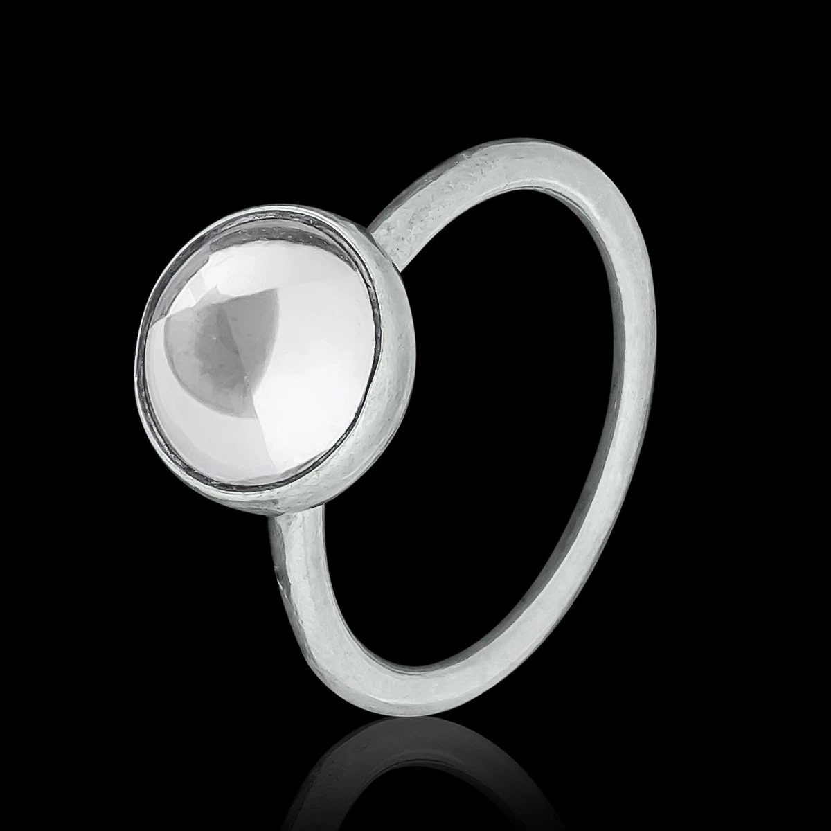 Pandora silver cz shop poetic droplet ring