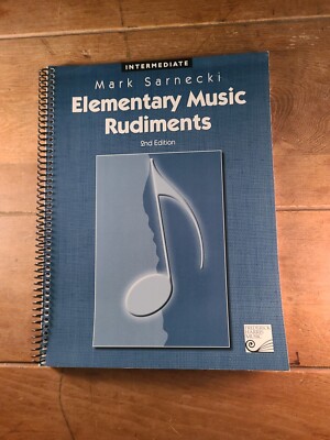 Elementary Music Rudiments, 2nd Edition: Intermediate Paperback New (2222-2223)
