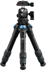 AM203 Mini Travel Tripod - 360  Ball Head, Lightweight, Max Load 20Lbs