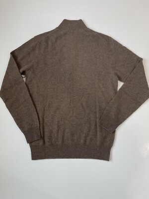 ISAAC SELLAM レザー　カットソー　ニット　ブラウン セーター .-- MOSES （ミディアムブラウン） -MANGO - マンゴ公式