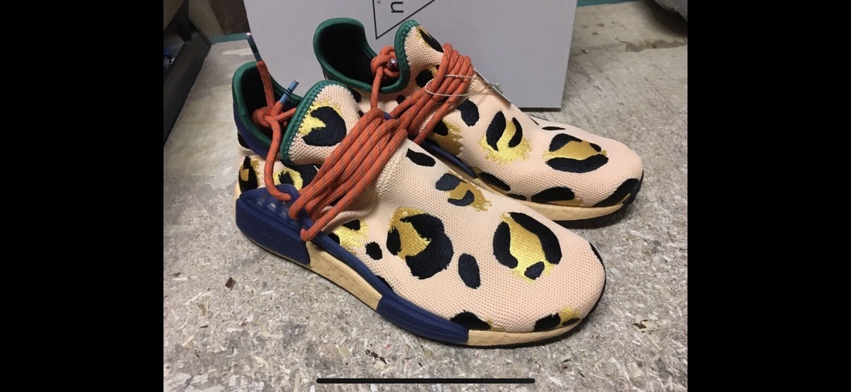 adidas x Pharrell Williams Hu NMD Animal Print HP3221 Size
