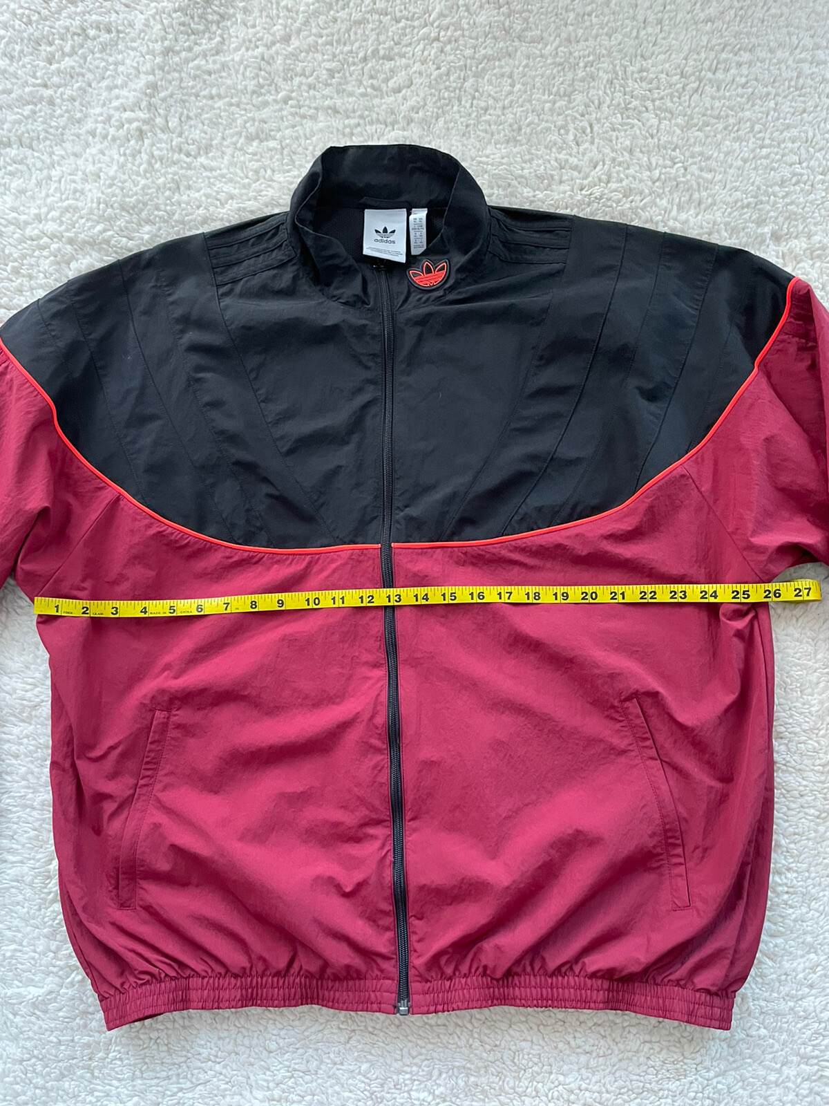 ADIDAS Originals Sport Light Jacket Men’s Size XL Ful… Gem