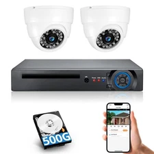 KERUI 8CH 5MP Lite DVR 1080P CCTV Security Camera System Human Detection H.265+