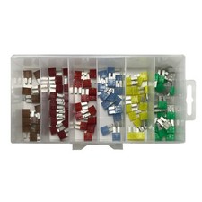 105 Piece ATR / APT Micro2 32V Mini Blade Car Fuse Assortment Kit - 5A to 30 Amp