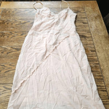 Reformation Marquette Dress In Rose Quartz Size 4