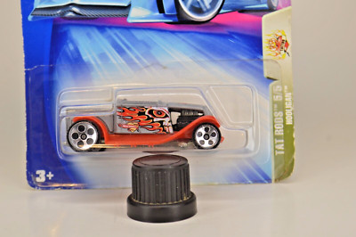 Hot Wheels 2004 Tat Rods Hooligan Collector No.122 ~ Grey & Red
