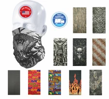 Face Mask Sun Shield Neck Gaiter Balaclava Neckerchief Bandana Headband Scarf