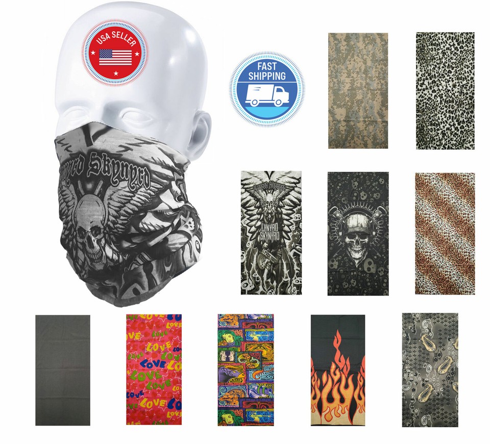 Mascarilla Protector sola Polaina de cuello Pañuelo Venda Pasamontañas