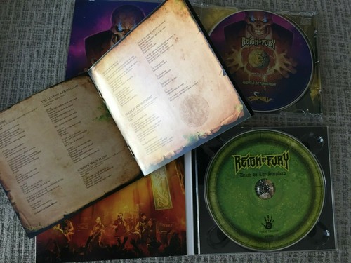 2CD Thrash Metal Lot Reign Of Fury (World Detonation / Death Be Thy Shepherd) - Picture 3 of 4